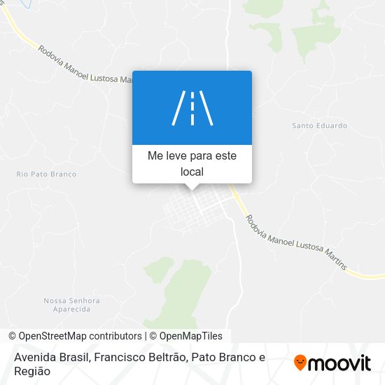 Avenida Brasil mapa