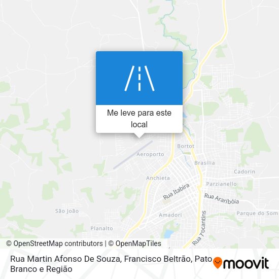 Rua Martin Afonso De Souza mapa