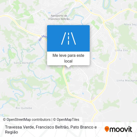 Travessa Verde mapa