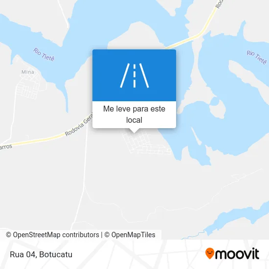 Rua 04 mapa