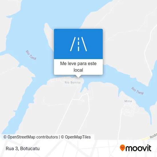Rua 3 mapa