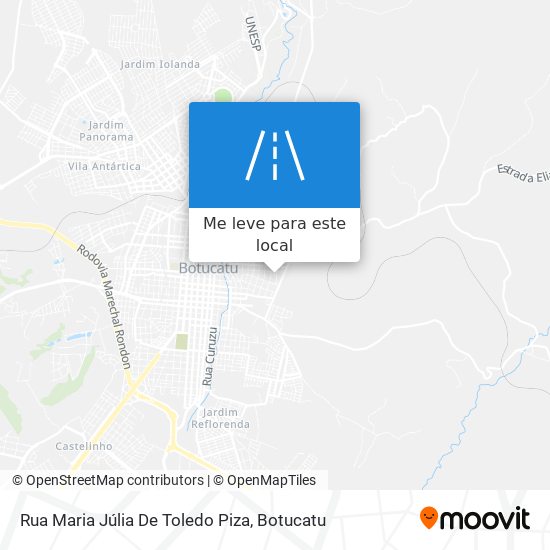 Rua Maria Júlia De Toledo Piza mapa