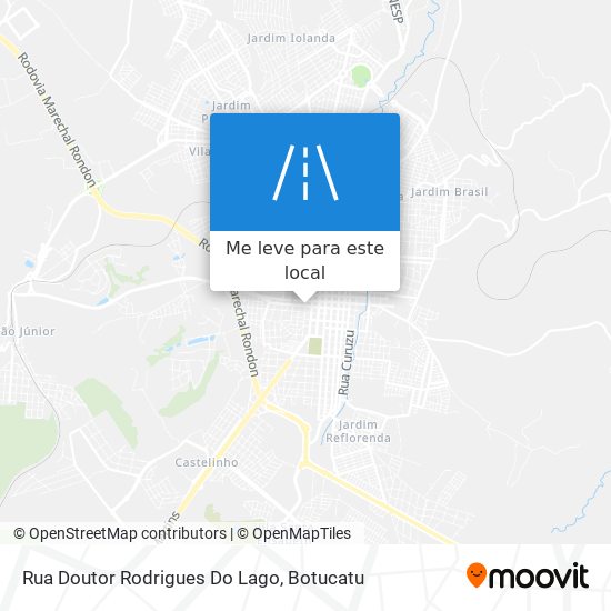 Rua Doutor Rodrigues Do Lago mapa