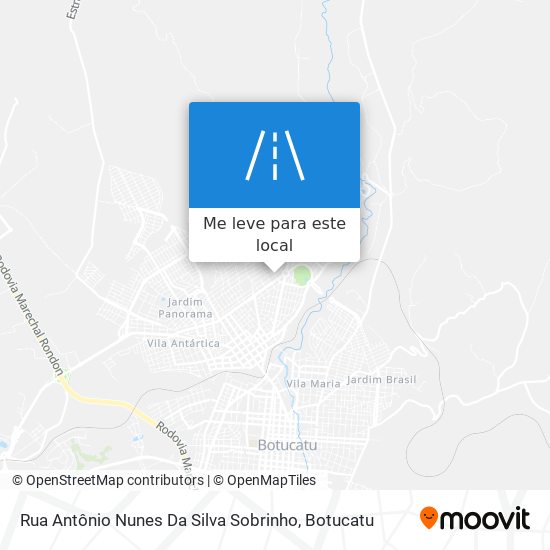 Rua Antônio Nunes Da Silva Sobrinho mapa