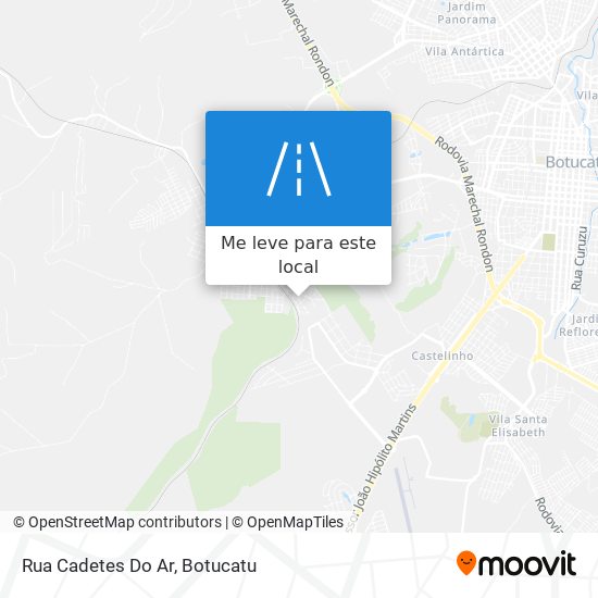 Rua Cadetes Do Ar mapa