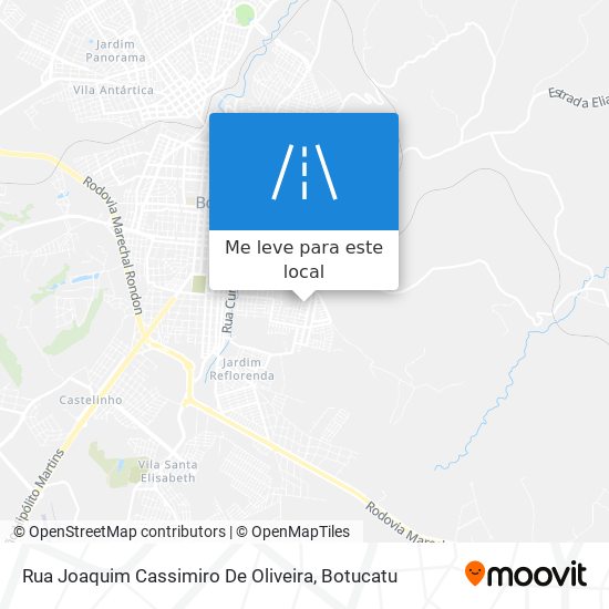 Rua Joaquim Cassimiro De Oliveira mapa