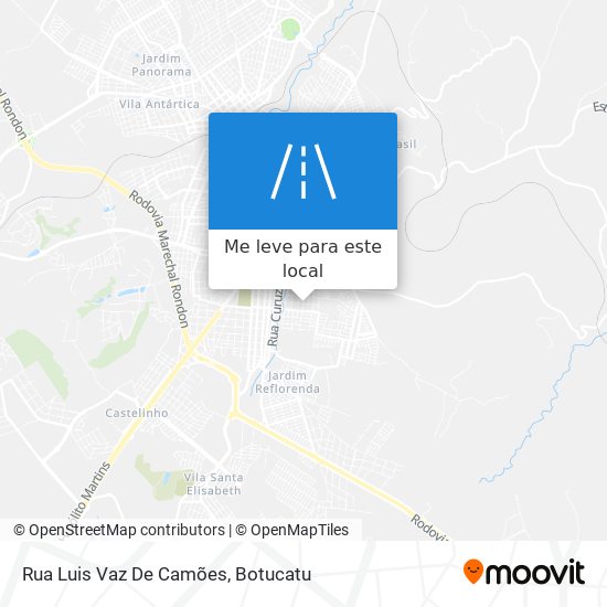 Rua Luis Vaz De Camões mapa