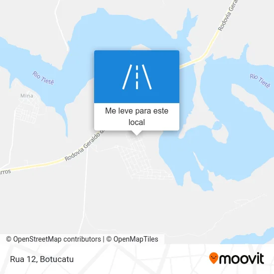 Rua 12 mapa