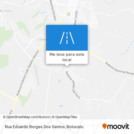 Rua Eduardo Borges Dos Santos mapa