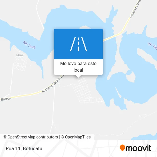 Rua 11 mapa