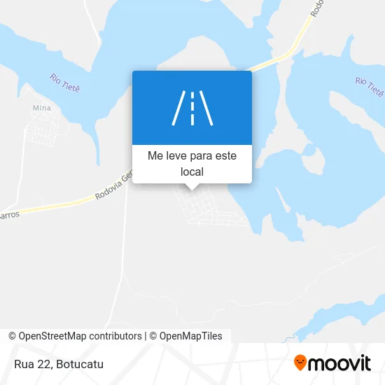 Rua 22 mapa