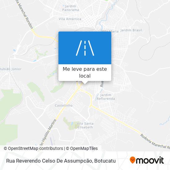 Rua Reverendo Celso De Assumpcão mapa