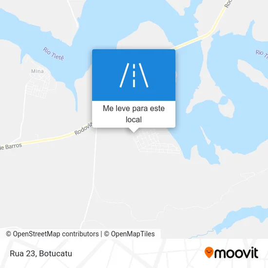 Rua 23 mapa