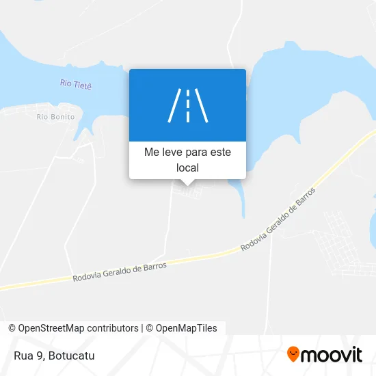 Rua 9 mapa