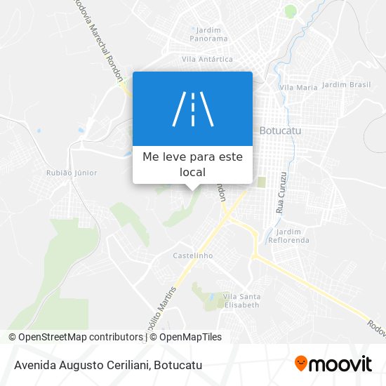 Avenida Augusto Ceriliani mapa