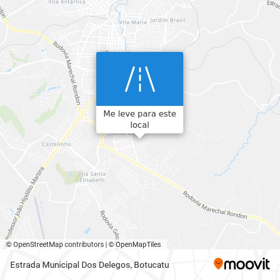 Estrada Municipal Dos Delegos mapa