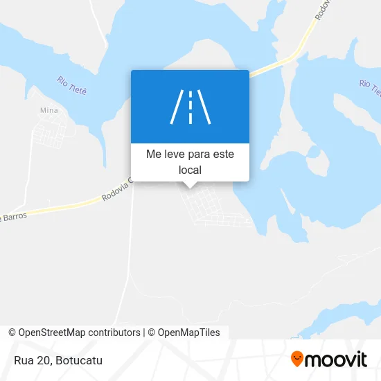 Rua 20 mapa