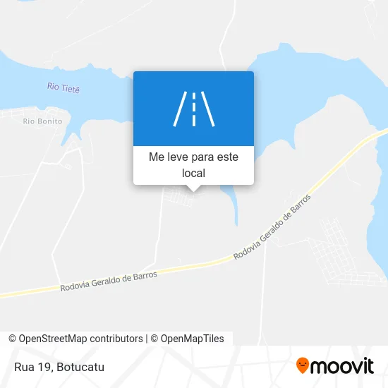 Rua 19 mapa