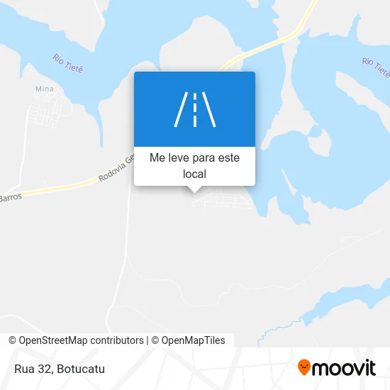 Rua 32 mapa