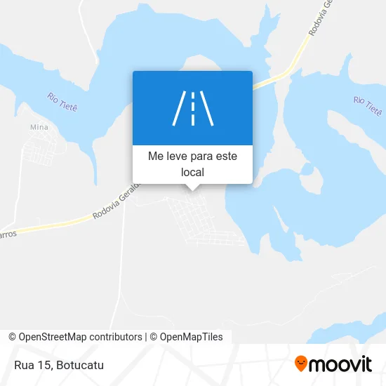 Rua 15 mapa