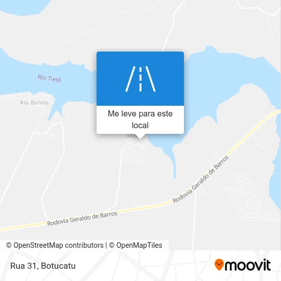 Rua 31 mapa