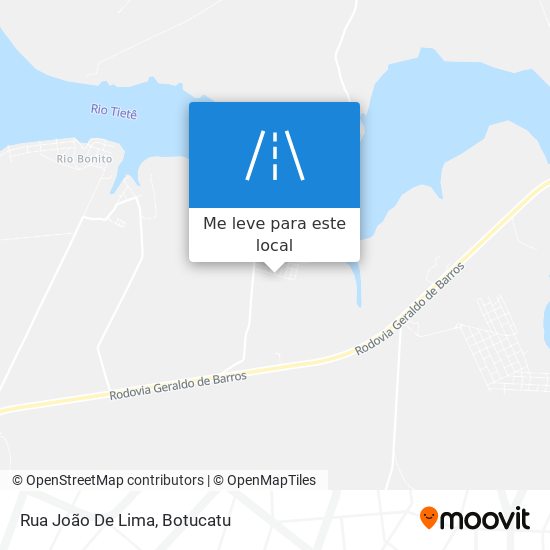 Rua João De Lima mapa