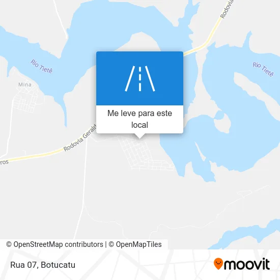 Rua 07 mapa