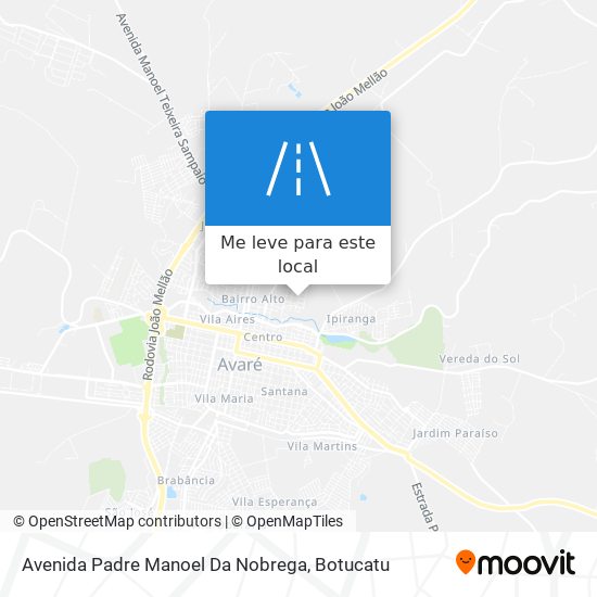 Avenida Padre Manoel Da Nobrega mapa