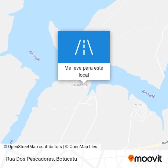 Rua Dos Pescadores mapa