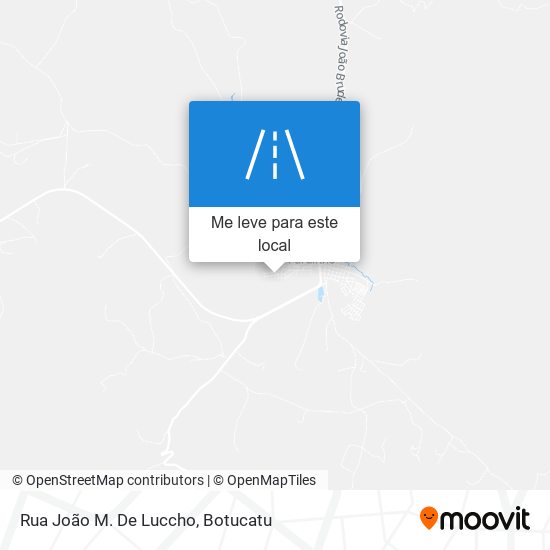Rua João M. De Luccho mapa