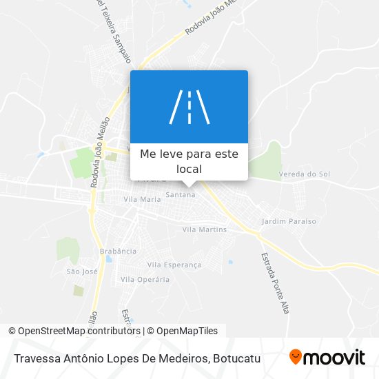 Travessa Antônio Lopes De Medeiros mapa