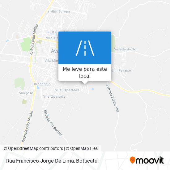 Rua Francisco Jorge De Lima mapa