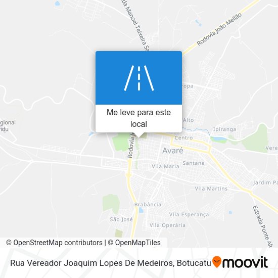 Rua Vereador Joaquim Lopes De Medeiros mapa