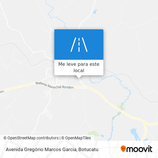 Avenida Gregório Marcos Garcia mapa