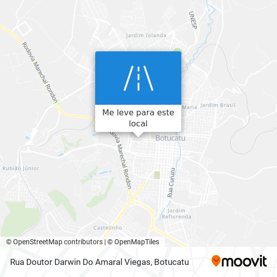 Rua Doutor Darwin Do Amaral Viegas mapa