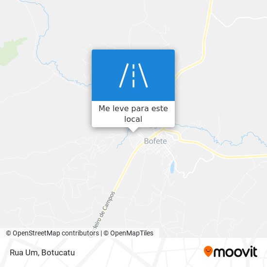 Rua Um mapa