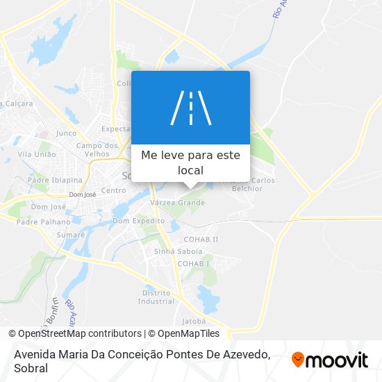 Avenida Maria Da Conceição Pontes De Azevedo mapa
