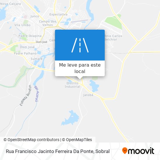 Rua Francisco Jacinto Ferreira Da Ponte mapa