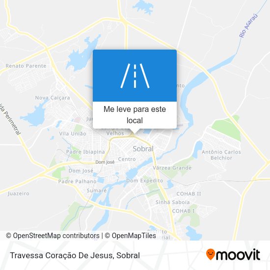 Travessa Coração De Jesus mapa