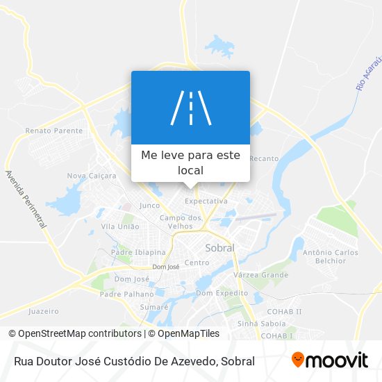 Rua Doutor José Custódio De Azevedo mapa