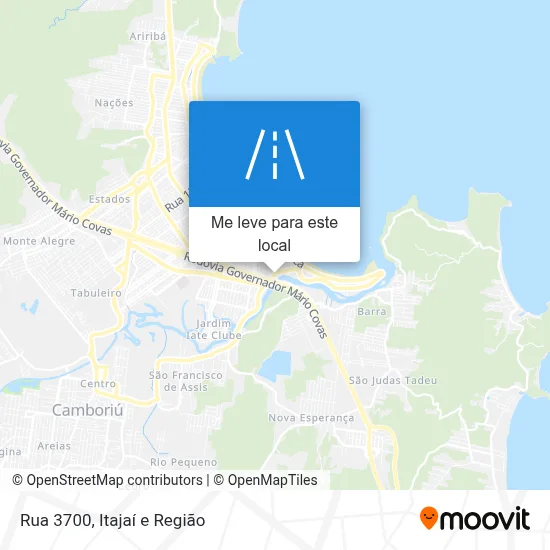 Rua 3700 mapa