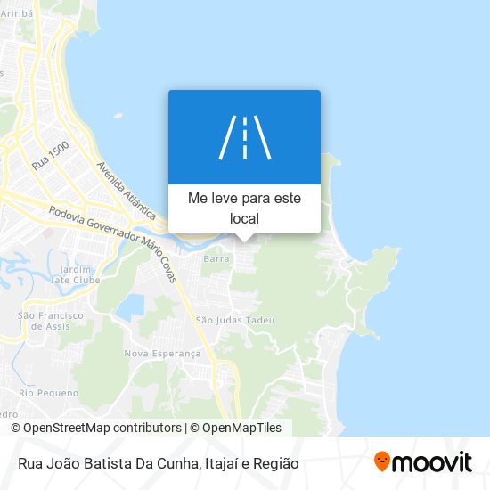 Rua João Batista Da Cunha mapa