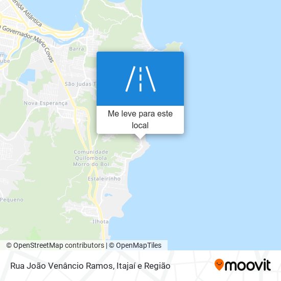 Rua João Venâncio Ramos mapa