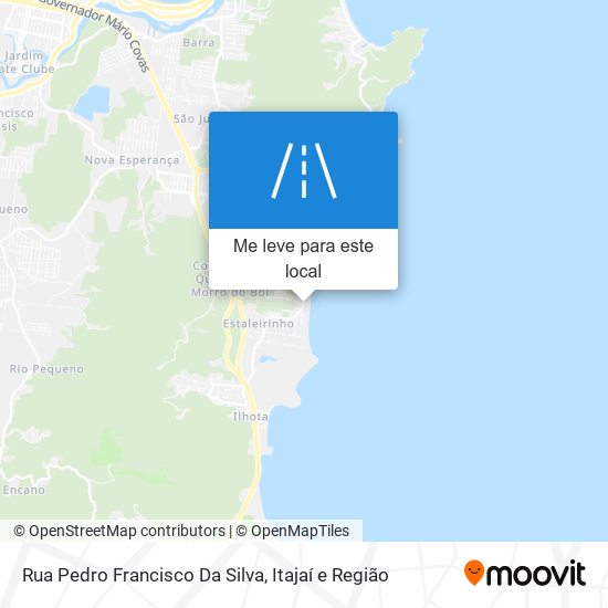 Rua Pedro Francisco Da Silva mapa