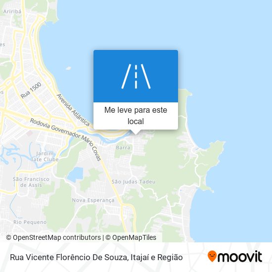 Rua Vicente Florêncio De Souza mapa