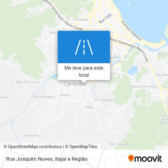 Rua Joaquim Nunes mapa