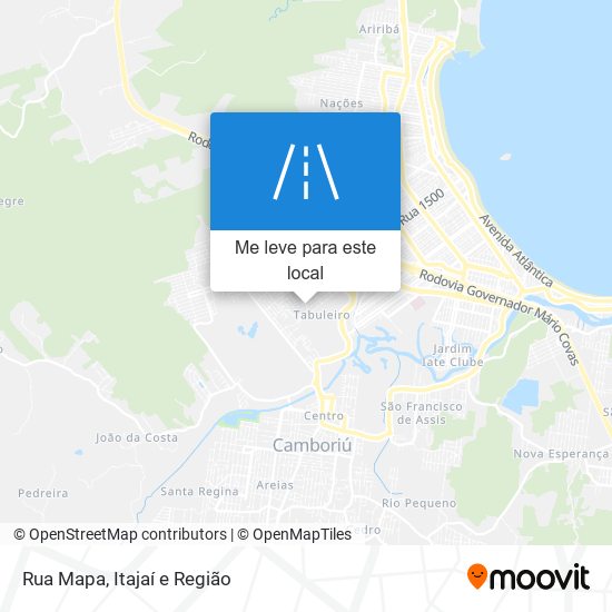 Rua Mapa mapa