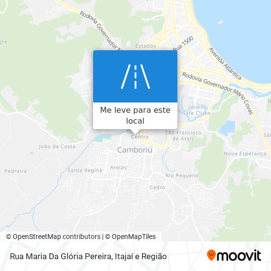 Rua Maria Da Glória Pereira mapa