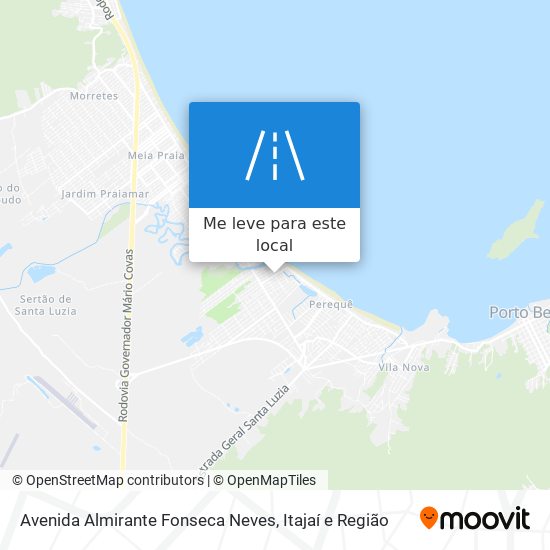 Avenida Almirante Fonseca Neves mapa