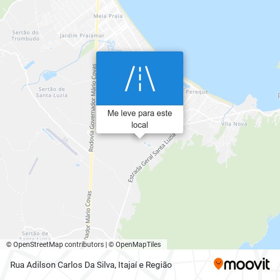 Rua Adilson Carlos Da Silva mapa